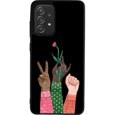 Coque Samsung Galaxy A52 - Silicone rigide noir Womens day 2026 2