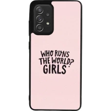 Coque Samsung Galaxy A52 - Silicone rigide noir Womens day 2026 3