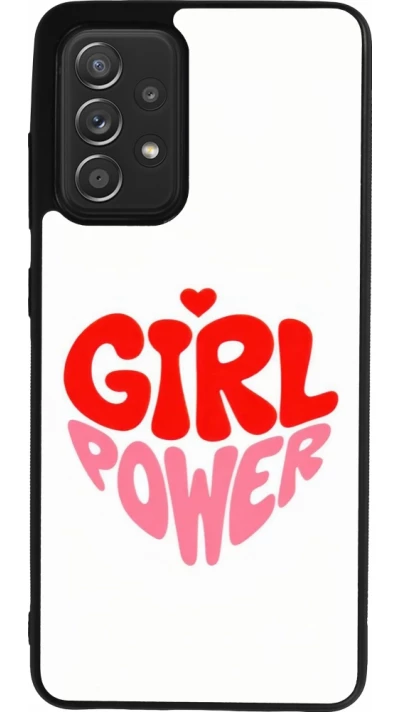 Coque Samsung Galaxy A52 - Silicone rigide noir Womens day 2026 6