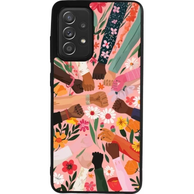 Coque Samsung Galaxy A52 - Silicone rigide noir Womens day 2026 8