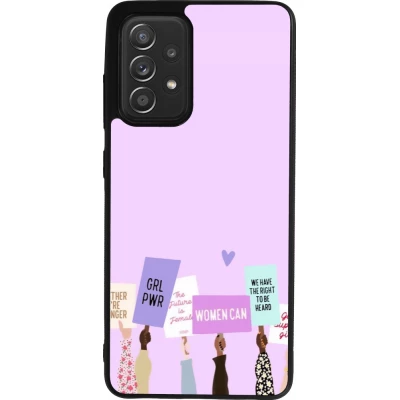 Coque Samsung Galaxy A52 - Silicone rigide noir Womens day 2026 9