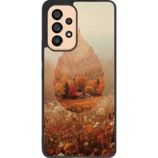 Coque Samsung Galaxy A53 5G - Silicone rigide noir Autumn 26 Autumn leaf