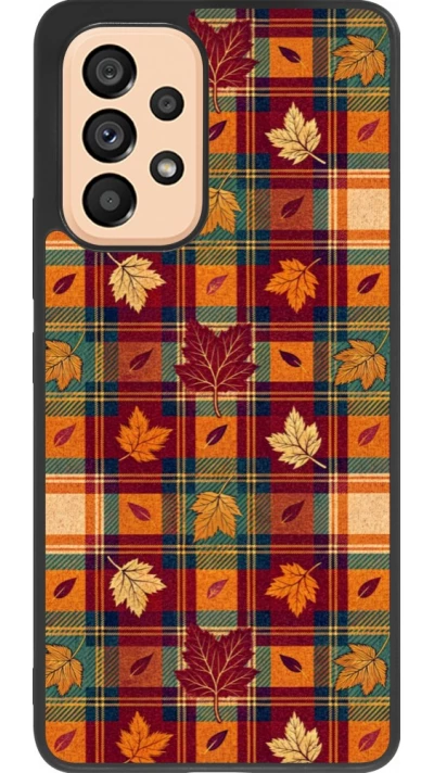 Coque Samsung Galaxy A53 5G - Silicone rigide noir Autumn 26 Autumn pattern