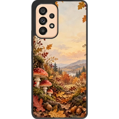 Coque Samsung Galaxy A53 5G - Silicone rigide noir Autumn 26 Illustrated Autumn