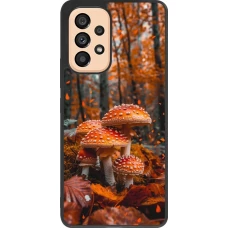 Coque Samsung Galaxy A53 5G - Silicone rigide noir Autumn 26 Mushrooms in the woods