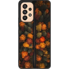 Coque Samsung Galaxy A53 5G - Silicone rigide noir Autumn 26 Road in autumn