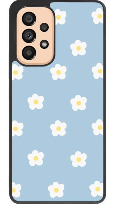 Coque Samsung Galaxy A53 5G - Silicone rigide noir Easter 2024 daisy flower
