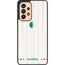 Coque Samsung Galaxy A53 5G - Silicone rigide noir Maillot de football Algérie 2026 personnalisable
