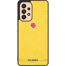 Samsung Galaxy A53 5G Case Hülle - Silikon schwarz Kolumbien 2026 personalisierbares Fussballtrikot