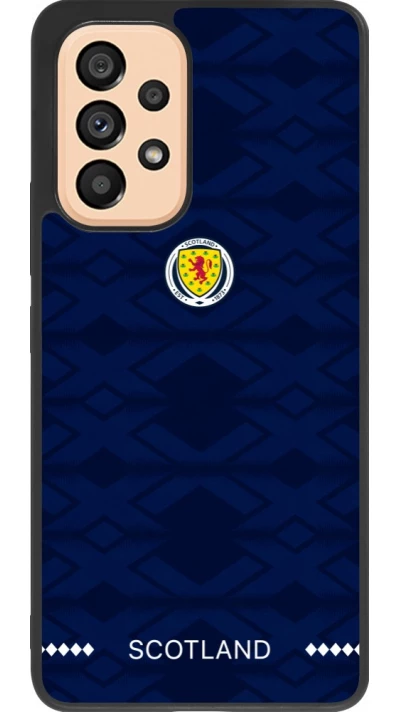 Samsung Galaxy A53 5G Case Hülle - Silikon schwarz Schottland 2026 personalisierbares Fussballtrikot