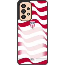 Samsung Galaxy A53 5G Case Hülle - Silikon schwarz Vereinigten Staaten 2026 personalisierbares Fussballtrikot