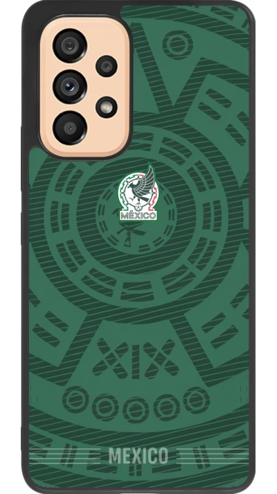 Samsung Galaxy A53 5G Case Hülle - Silikon schwarz Mexiko 2026 personalisierbares Fussballtrikot