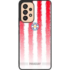 Samsung Galaxy A53 5G Case Hülle - Silikon schwarz Paraguay 2026 personalisierbares Fussballtrikot