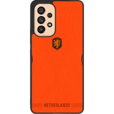 Samsung Galaxy A53 5G Case Hülle - Silikon schwarz Niederlande 2026 personalisierbares Fussballtrikot