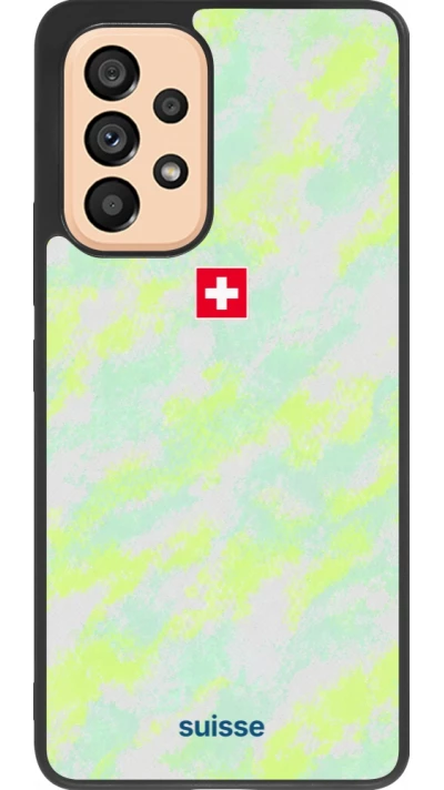 Samsung Galaxy A53 5G Case Hülle - Silikon schwarz Schweiz Away 2026 personalisierbares Fussballtrikot