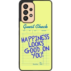 Samsung Galaxy A53 5G Case Hülle - Silikon schwarz Guest check 2026