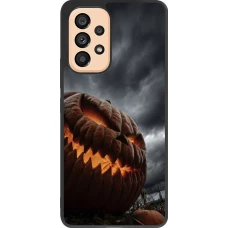 Coque Samsung Galaxy A53 5G - Silicone rigide noir Halloween 2026 The Wicked Pumpkin