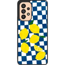 Samsung Galaxy A53 5G Case Hülle - Silikon schwarz Illustration lemons 2026