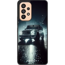 Samsung Galaxy A53 5G Case Hülle - Silikon schwarz Mercedes G AMG Nacht