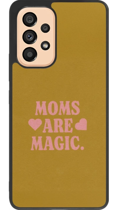 Samsung Galaxy A53 5G Case Hülle - Silikon schwarz Mom 2026 Are Magic