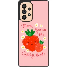Samsung Galaxy A53 5G Case Hülle - Silikon schwarz Mom 2026 Berry best