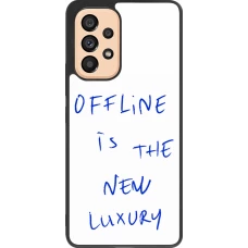 Coque Samsung Galaxy A53 5G - Silicone rigide noir Offline is the new luxury