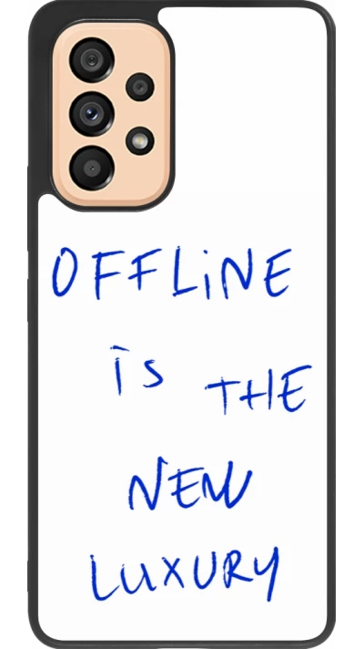 Samsung Galaxy A53 5G Case Hülle - Silikon schwarz Offline is the new luxury