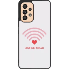 Samsung Galaxy A53 5G Case Hülle - Silikon schwarz Saint Valentines Day 26 Love is in the air