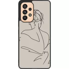 Coque Samsung Galaxy A53 5G - Silicone rigide noir Salnikova 05