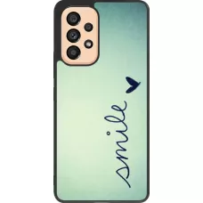 Coque Samsung Galaxy A53 5G - Silicone rigide noir Smile