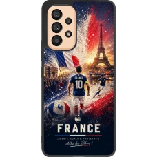 Samsung Galaxy A53 5G Case Hülle - Silikon schwarz Fussball Frankreich splash 2026