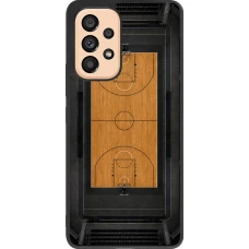 Coque Samsung Galaxy A53 5G - Silicone rigide noir Sports 2026 Basketball