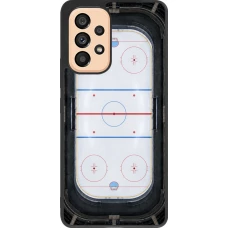 Coque Samsung Galaxy A53 5G - Silicone rigide noir Sports 2026 Hockey