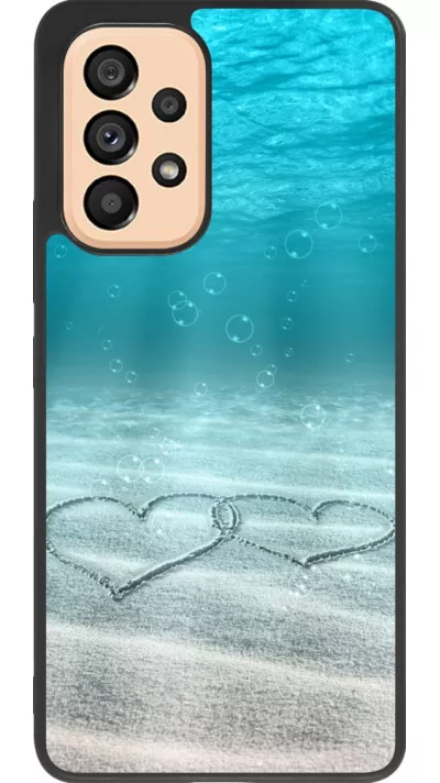 Coque Samsung Galaxy A53 5G - Silicone rigide noir Summer 18 19
