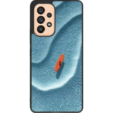 Samsung Galaxy A53 5G Case Hülle - Silikon schwarz Orange surf Summer 2026