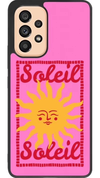 Coque Samsung Galaxy A53 5G - Silicone rigide noir Sun sun 2026