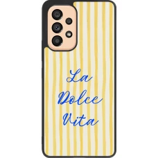 Coque Samsung Galaxy A53 5G - Silicone rigide noir The good life 2026