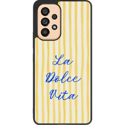 Samsung Galaxy A53 5G Case Hülle - Silikon schwarz The good life 2026