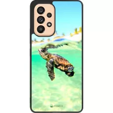 Coque Samsung Galaxy A53 5G - Silicone rigide noir Turtle Underwater