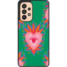 Coque Samsung Galaxy A53 5G - Silicone rigide noir Viva la vida 2026