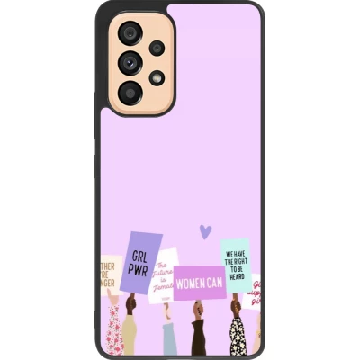 Coque Samsung Galaxy A53 5G - Silicone rigide noir Womens day 2026 9