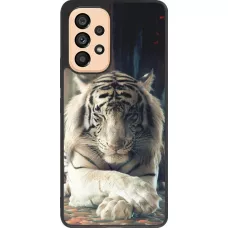 Coque Samsung Galaxy A53 5G - Silicone rigide noir Zen Tiger