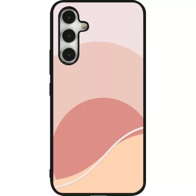 Samsung Galaxy A54 Case Hülle - Silikon schwarz Autumn 22 abstract sunrise