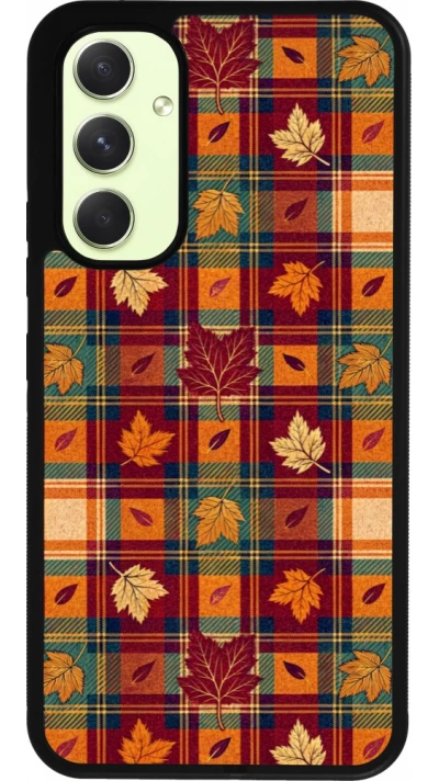 Coque Samsung Galaxy A54 5G - Silicone rigide noir Autumn 26 Autumn pattern