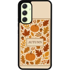 Coque Samsung Galaxy A54 5G - Silicone rigide noir Autumn 26 Hello autumn