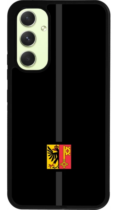 Samsung Galaxy A54 Case Hülle - Silikon schwarz Kanton GE schwarz