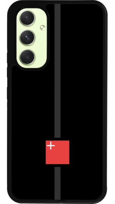 Samsung Galaxy A54 Case Hülle - Silikon schwarz Kanton SZ schwarz