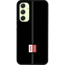 Samsung Galaxy A54 Case Hülle - Silikon schwarz Kanton VS schwarz