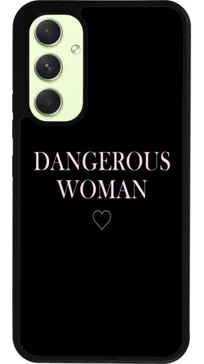 Samsung Galaxy A54 Case Hülle - Silikon schwarz Dangerous woman