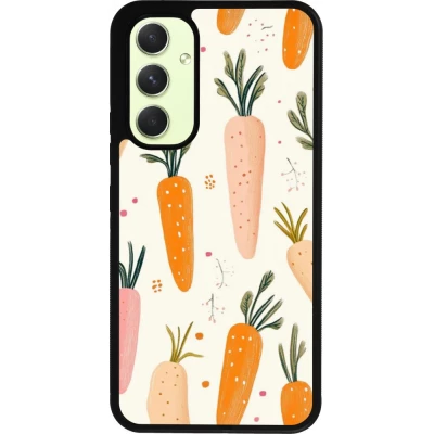 Coque Samsung Galaxy A54 5G - Silicone rigide noir Easter 2026 Illustration carrots